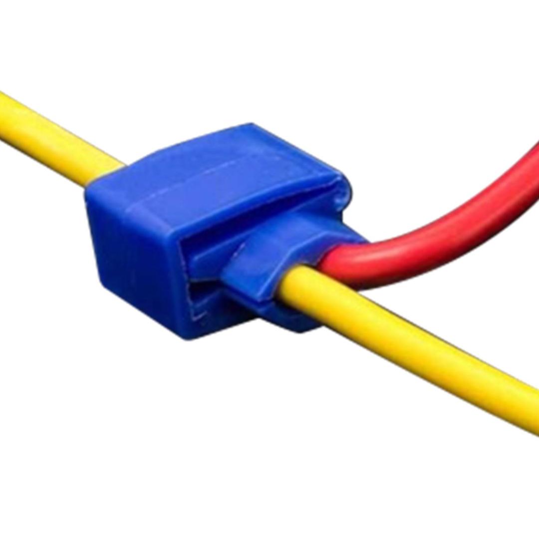 Conectores de Derivação Para Fios Elétricos 1,5 A 2,5mm² Azul