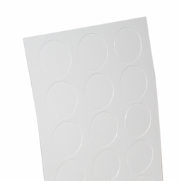 Imagem 3 do Tapa Furo Adesivo Branco Tx 19 Mm Cartela Com 21 Unidades