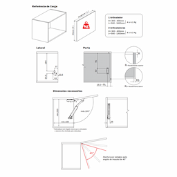 Imagem 4 do Articulador One Way Niquelado Para Porta Basculante - Hardt
