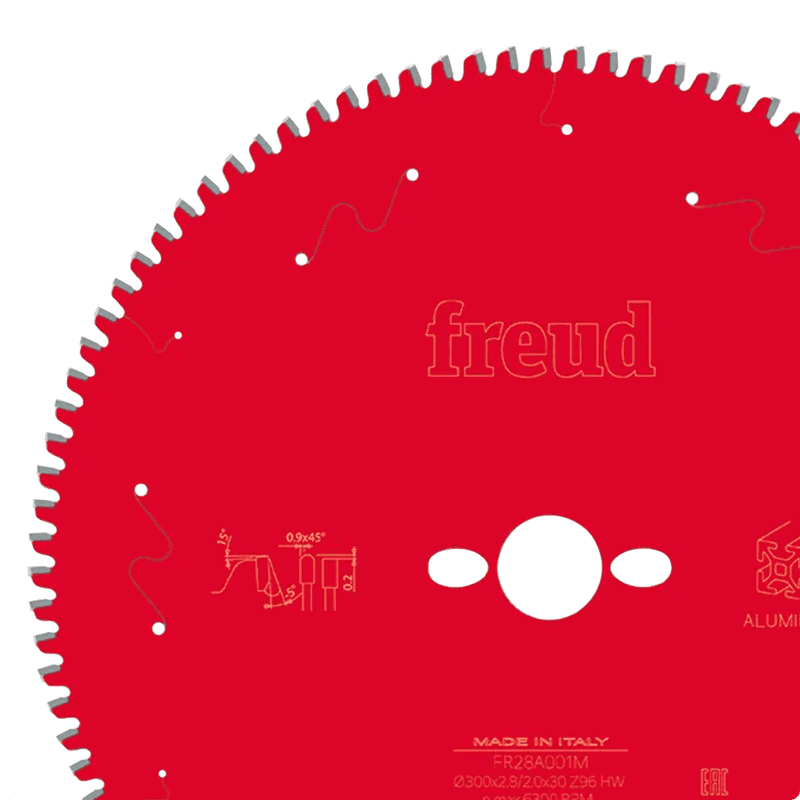 Serra Para Corte Alumínio Freud 300mm X 30mm X 100t Lu5e0500