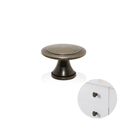 Puxador Ponto Ouro Envelhecido 30 Mm - Mk