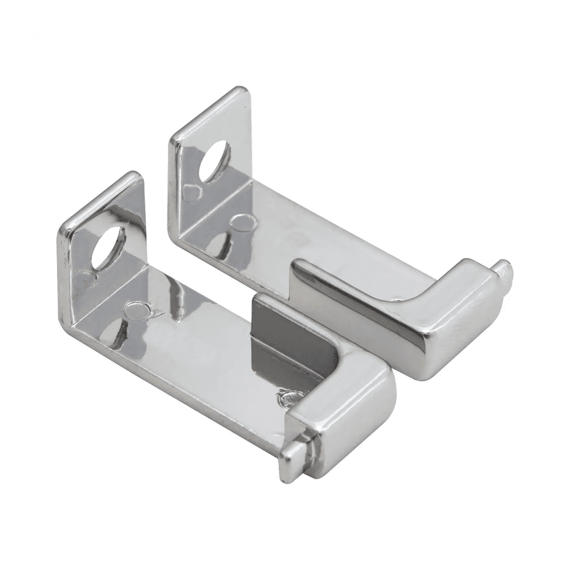 Ponteira Para Puxador Facetato Cromado de 15mm Pe183 Rometal