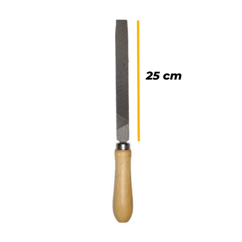 Lima Chata Grossa Para Desbaste 250 Mm Mtx