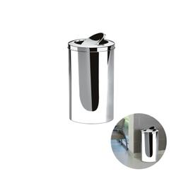 Lixeira Inox 20 Litros Com Aro Basculante