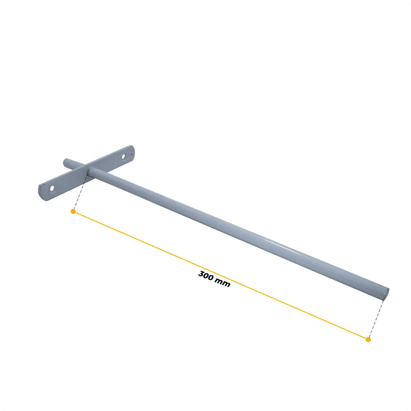 Suporte Prateleira Interno Ø10 X 300 Mm Aço