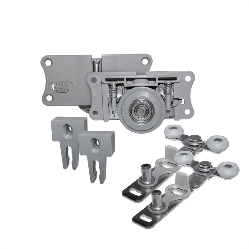 Kit Sistema Para Porta de Correr Ro44 L Com Guia 4025 Rometal