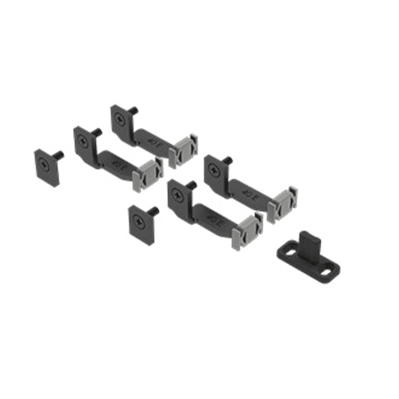 Sistema Guia Sequenziato Lado Esquerdo Para 3 Portas de 40mm Rometal