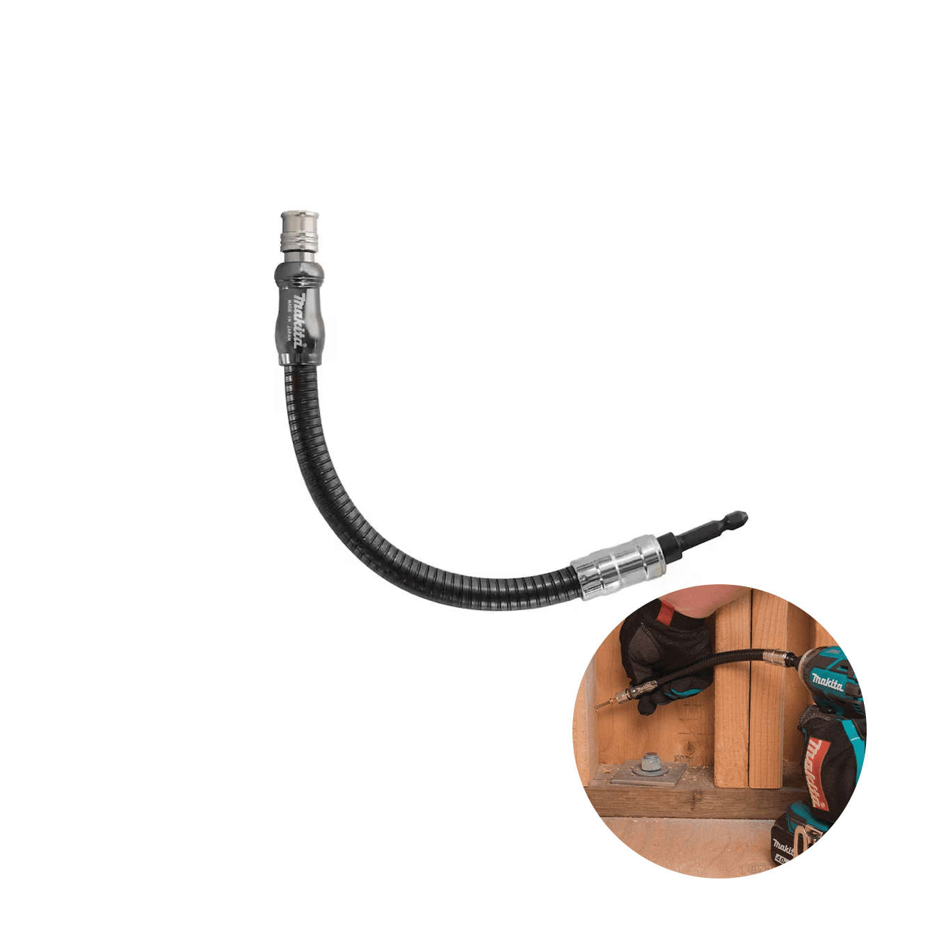 Porta Bit Flexível Resistente 300 Mm B-51867 Makita