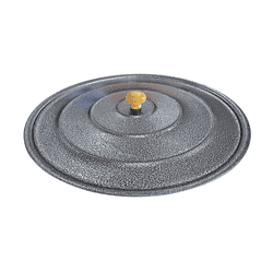 Tampa Redonda de Alumínio Craqueado de 41 Cm Para Chapa Disco de Arado Mk