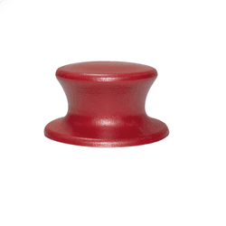 Puxador Pomel Okayshop Vermelho Plástico Para Panelas