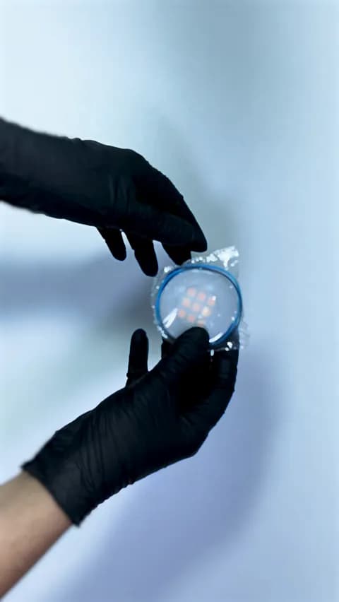 Luminária Point Pontual Circular de Acrílico 3000k Branco Quente Com 9 Super Leds Bivolt Nuze