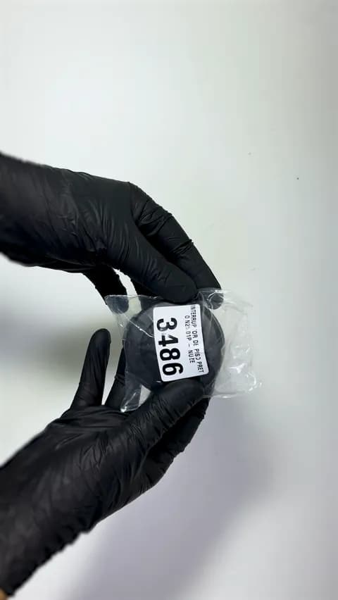 Botão Redondo Interruptor Preto de Pé Para Piso Luminárias Abajures Led Nuze