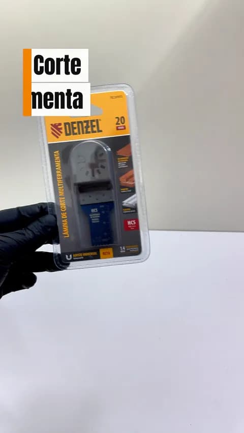 Imagem 5 do Lamina de Corte Multiferramenta, Reta, Hcs, Para Madeira, 20 X 1,4 Mm, Dente Fino, 1pc// Denzel
