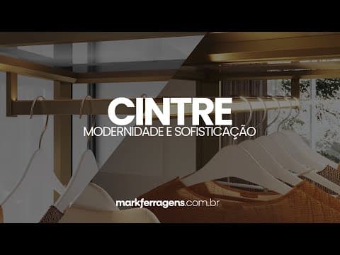 Imagem 5 do Suporte Lateral Em Preto Fosco Para Cabideiro Cintre Rometal