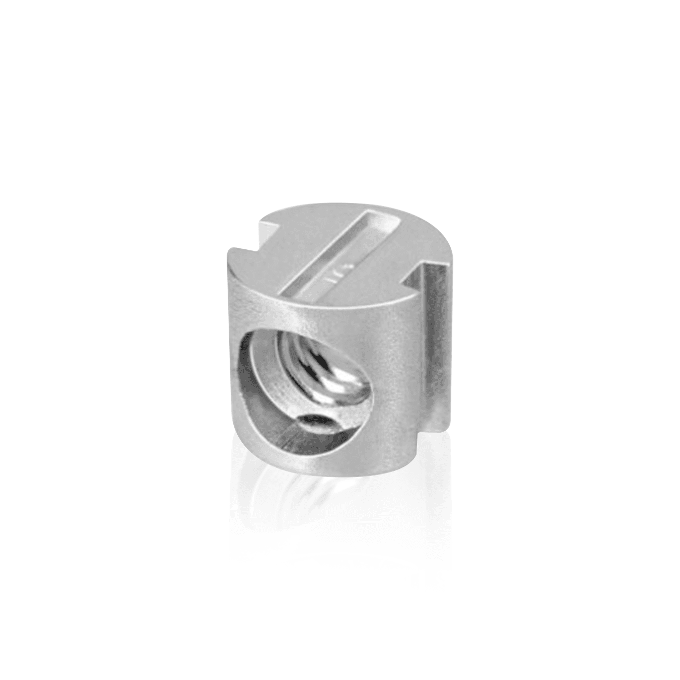 Porca Cilindrica 10 X 10 Mm Rosca 1/4" Zincado
