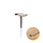 Fresa Tupia Manual Serrinha Corte H6mm Corte 5/32 Vídea