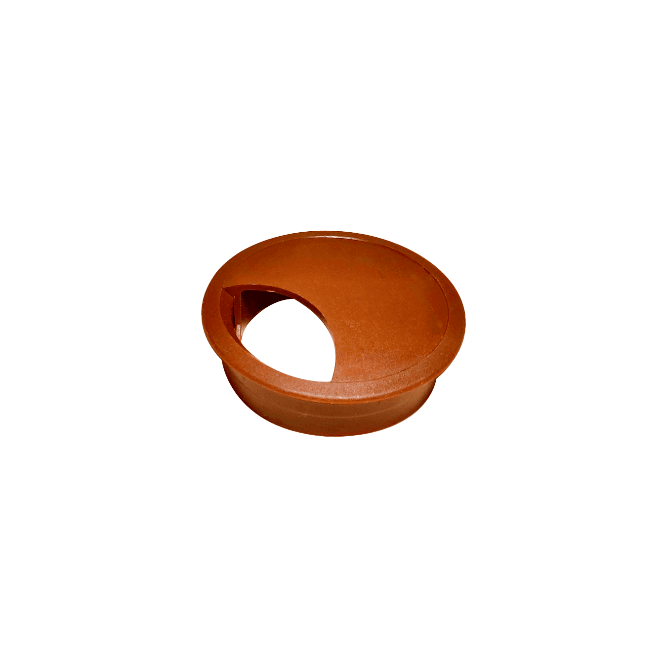Passa Fio 59 Mm Mogno Para Mesas E Bancadas - Bigfer