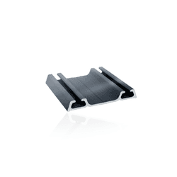 Trilho Inferior Inox Para Porta de Correr 15 Mm Rm022