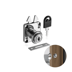 Fechadura Para Porta Correr Bico Papagaio Para Armário