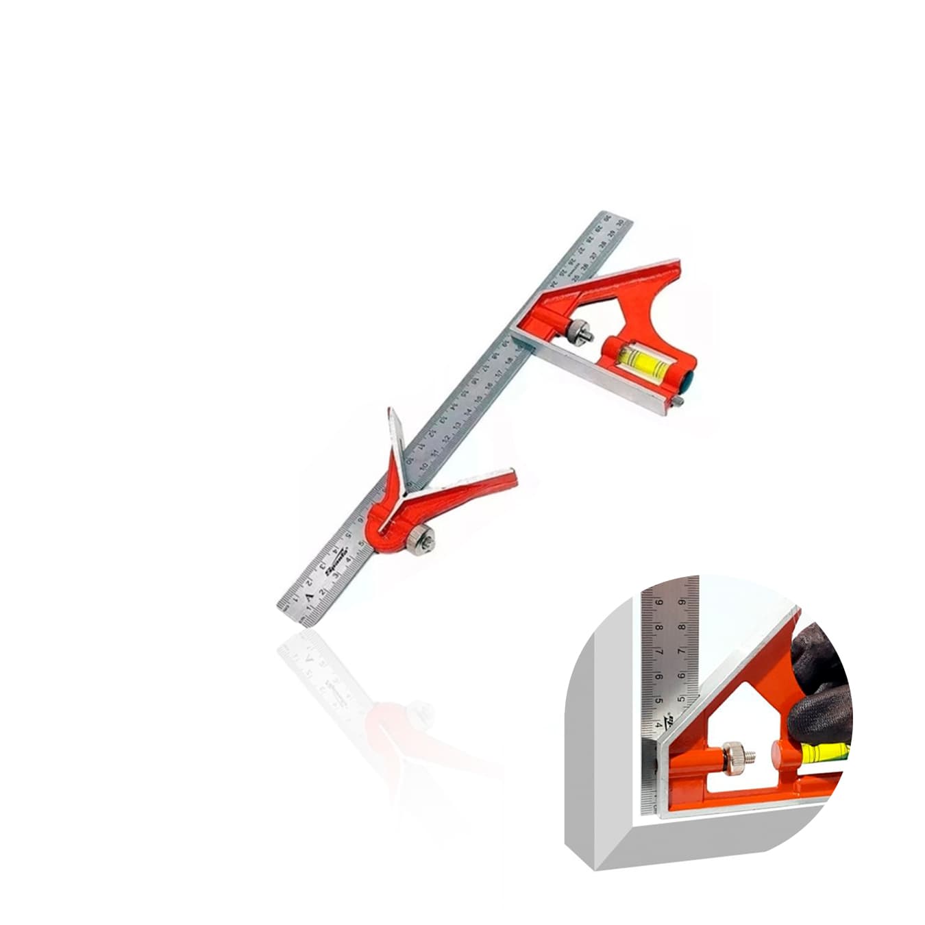 Esquadro Combinado Profissional 12 Polegadas Sparta