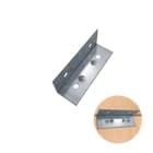 Cantoneira Suporte 55 X 18 X 18 Mm Para Gaveta