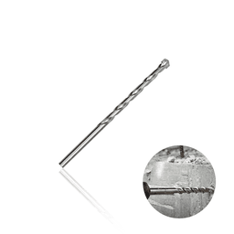 Broca de 04 X 75 Mm Golden Line Em Widea Videa Com Haste Cilíndrica Para Concreto Parede 708049 Mtx