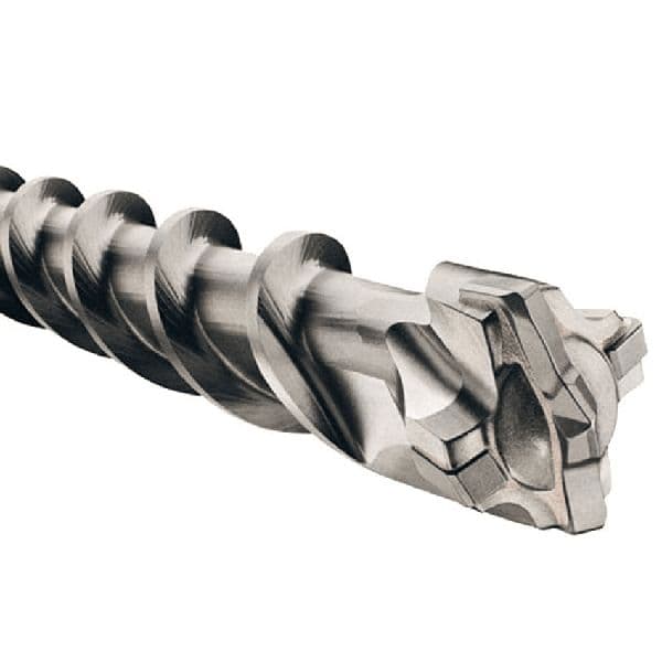 Broca de 12 X 340 Mm Em Metal Duro Com Encaixe Em Marteletes Sds Max Para Concreto E Parede Mtx