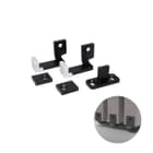 Sistema Guia Sequenziato Lado Esquerdo Para 2 Portas de 35mm Rometal