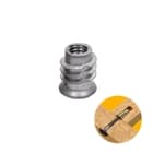 Bucha Americana Rosca 1/4 X 25 Mm Para Madeira