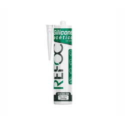 Silicone Acético 240 Gr Incolor Refoc