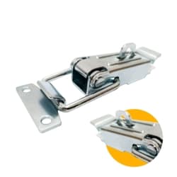 Fecho de Ação Rápida Grande Com Porta Cadeado E Mola Reta 109 Mm