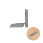 Chapa Suporte 3 X 10 Cm Para Junção Zincado