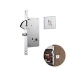 Fechadura Em Inox Para Porta de Correr de Banheiro 950 Wc Stam
