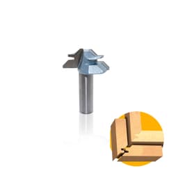 Fresa Para Emenda de Meia Esquadria Haste 12 Mm X 1-1/2 Polegadas