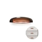 Puxador Concha 96 Mm Paris Cobre Exclusivo Renna