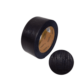 Fita de Borda Pvc Na Cor Preto Silk Confort Guararapes P133 de 64 Mm X 1 Metro Rehau