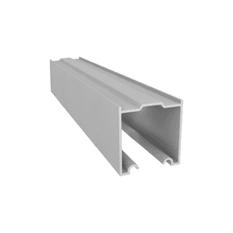 Trilho Superior Em Anodizado Para Porta de Correr Rm278 Rometal