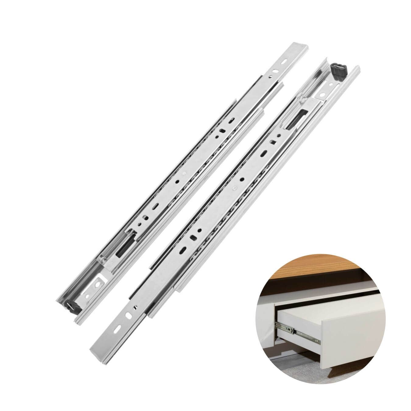 Corrediça Trilho Telescópico de 35 Cm H30 Mini Light 20kg - Hd