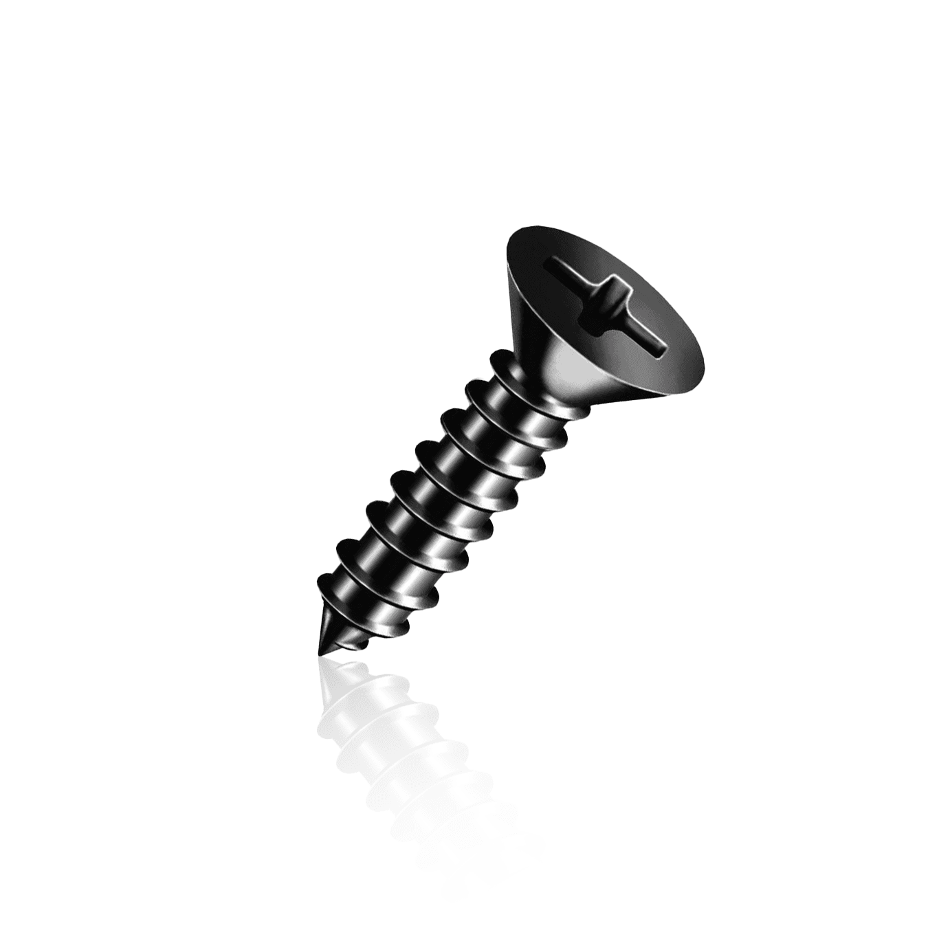 Parafuso Cabeça Chata Philips Preto 3,5 X 14 Mm - 100 Gramas
