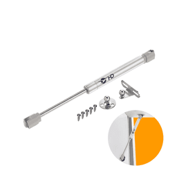 Pistão Standard A Gás Força Normal de 80 Newtons Para Porta Hd