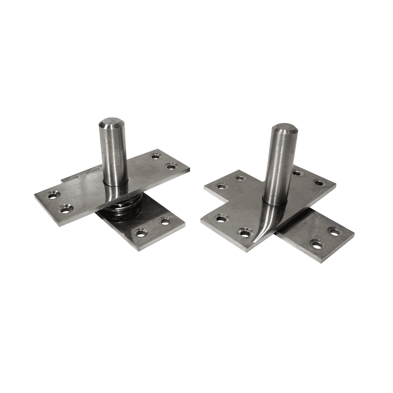 Dobradiça Pivô Para Porta Aço Inox Com Rolamento 100 Kg