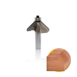 Fresa Com Dois Cortadores 45 Graus H12 X C7/8 Widea