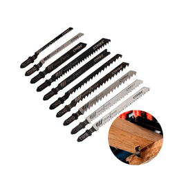 Jogo Lamina de Serra Tico- Tico Com 10 Peças de Vários Modelos