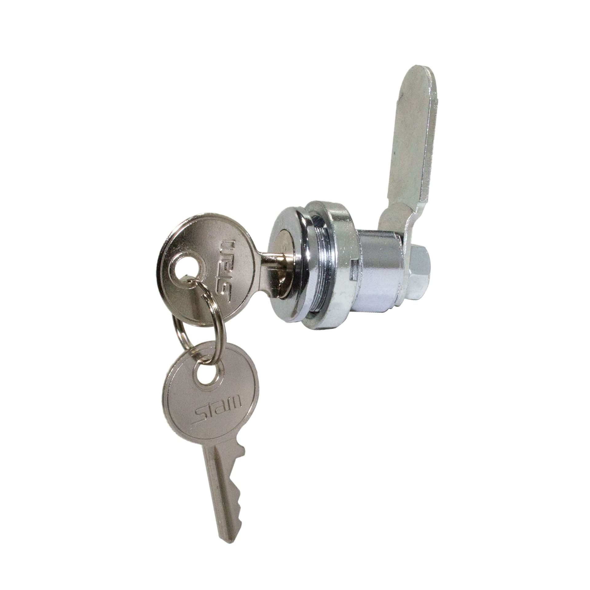 Fechadura Lingueta 311 L1 Cromada Extração Simples Externa de 90° Graus Stam