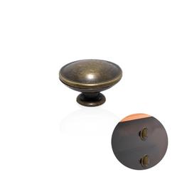 Puxador Ponto Oriente Ouro Envelhecido 34 Mm - Mk