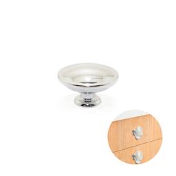 Puxador Ponto Oriente Cromado 34 Mm - Mk