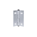 Dobradiça Comum Em Alumínio Fosco 39,5 X 37 Mm Mk