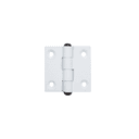 Dobradiça Comum Em Alumínio Branco 40 X 39 Mm Mk