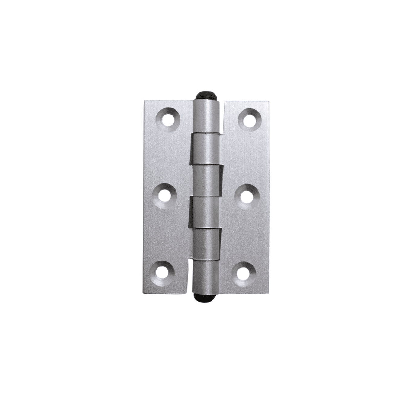 Dobradiça Comum Em Alumínio Fosco 64 X 38,5 Mm Mk
