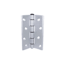 Dobradiça Comum Em Alumínio Fosco 90 X 64 Mm Mk